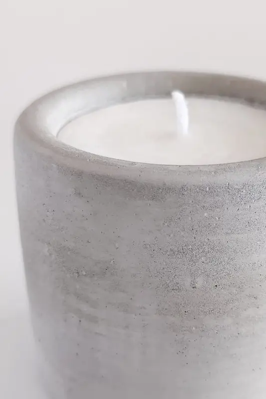 elya naturel beton mum sade