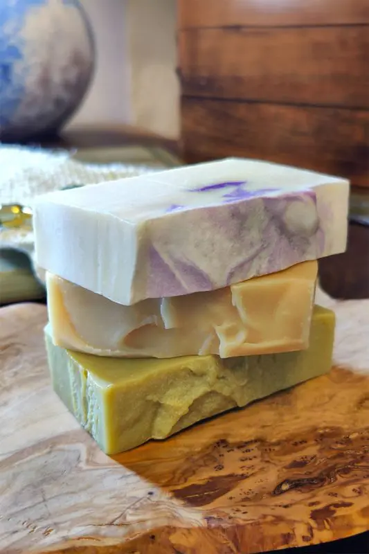 3lü doğal sabun seti