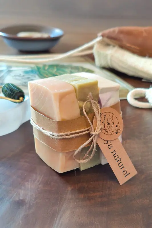 3lü doğal sabun seti