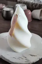 elya naturel dekoratif mum - ağaç