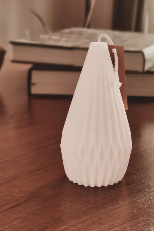 elya naturel dekoratif mum - armut