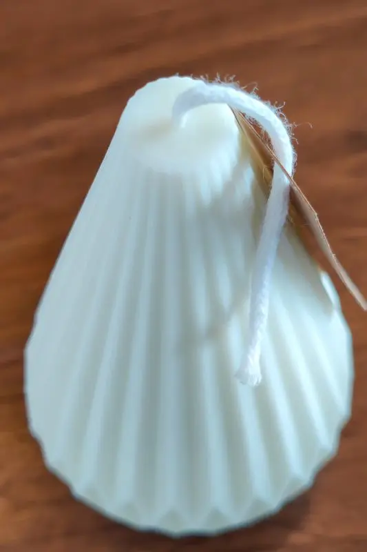 elya naturel dekoratif mum - armut