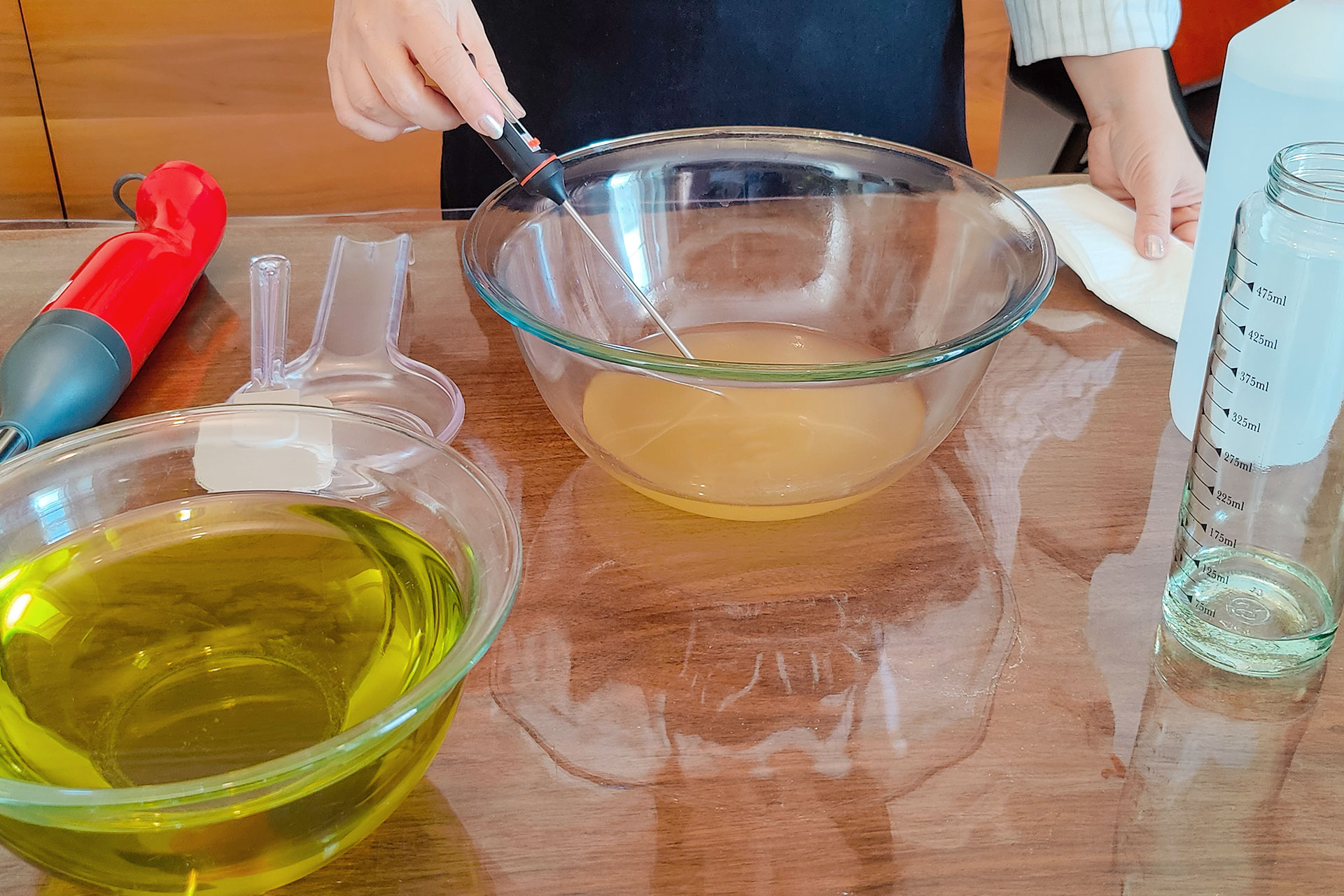 Doğal sabun yapımı